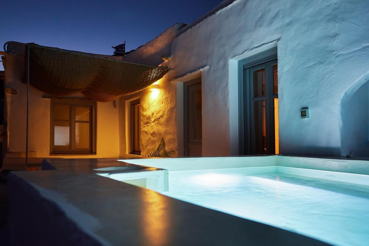 Living Theros Luxury Suites Kardhianí Exterior foto